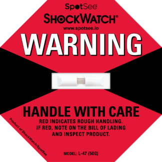 L-47 ShockWatch Label 50G (Red)